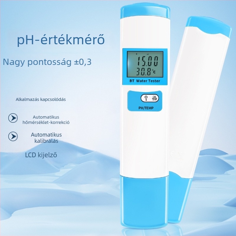 BT98601 Többcélú vízminőség-analizátor – EC/TDS/SALT/S.G és hőmérséklet, pontosság EC/TDS/SALT ±2% FS, hőmérséklet ±1.0°C