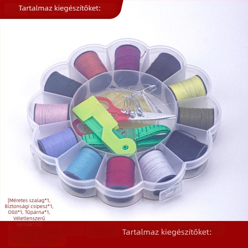 Jushun Varrókészlet – Hordozható, Könnyű luxus, Multifunkcionális DIY Eszközök, 100 darabos dobozban, Bruttó súly 15 kg