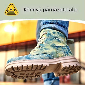 Női munkavédelmi cipő acél orral, ütésálló és átszúrás elleni védelemmel, légáteresztő vászonfelsőrész, minden évszakra