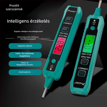 NT-320-C elektromos teszt toll elektromérnököknek — multifunkciós teszter a folytonosság és a szivárgó áram mérésére, intelligens induktív érzékelés, digitális kijelző