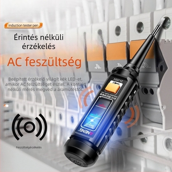 Aneng elektromos teszt toll - érzékelő nagy fényerővel, élő/semleges azonosítás, folytonossági vizsgálat