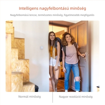 Beltéri vezeték nélküli Wi-Fi kamera, 1080p, 3,6 mm objektív, IR éjjellátás akár 10 m, működési hőmérséklet -25°C-tól 60°C-ig