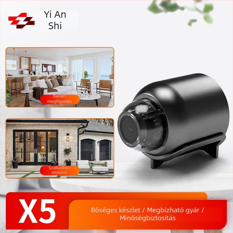 Beltéri vezeték nélküli Wi-Fi kamera, 1080p, 3,6 mm objektív, IR éjjellátás akár 10 m, működési hőmérséklet -25°C-tól 60°C-ig