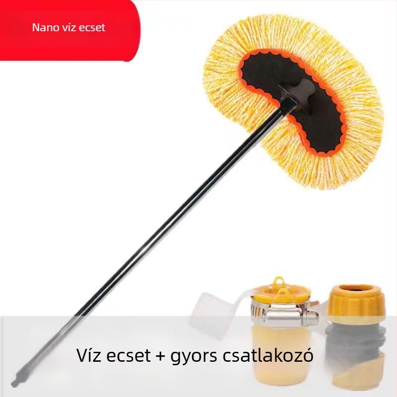 Vízáteresztő autómosó kefe – anyag: rozsdamentes acél; típus: autómosó kefe; márka: Other; feldolgozás és testreszabás: nincs