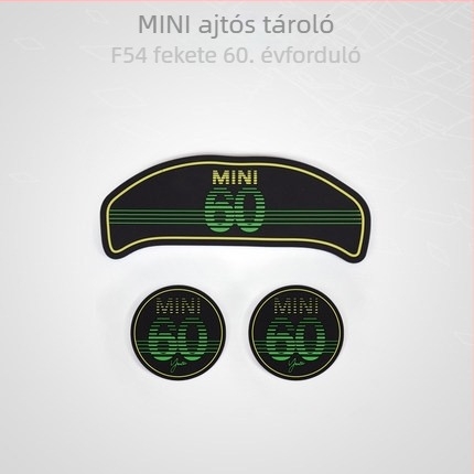 BMW Mini Cooper One F56/F55/F60/F54 autó pohármatrac – szilikon, csúszásmentes | Anyag: Szilikon; Eredet: Guangzhou; Testreszabás: Elérhető