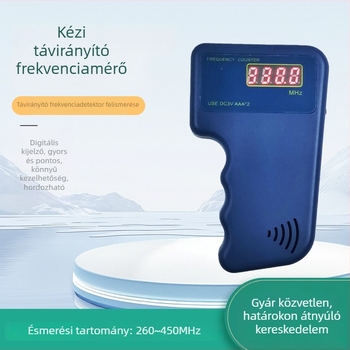 C100C Kézi távirányító frekvenciadetektor – frekvenciamérő és kijelző