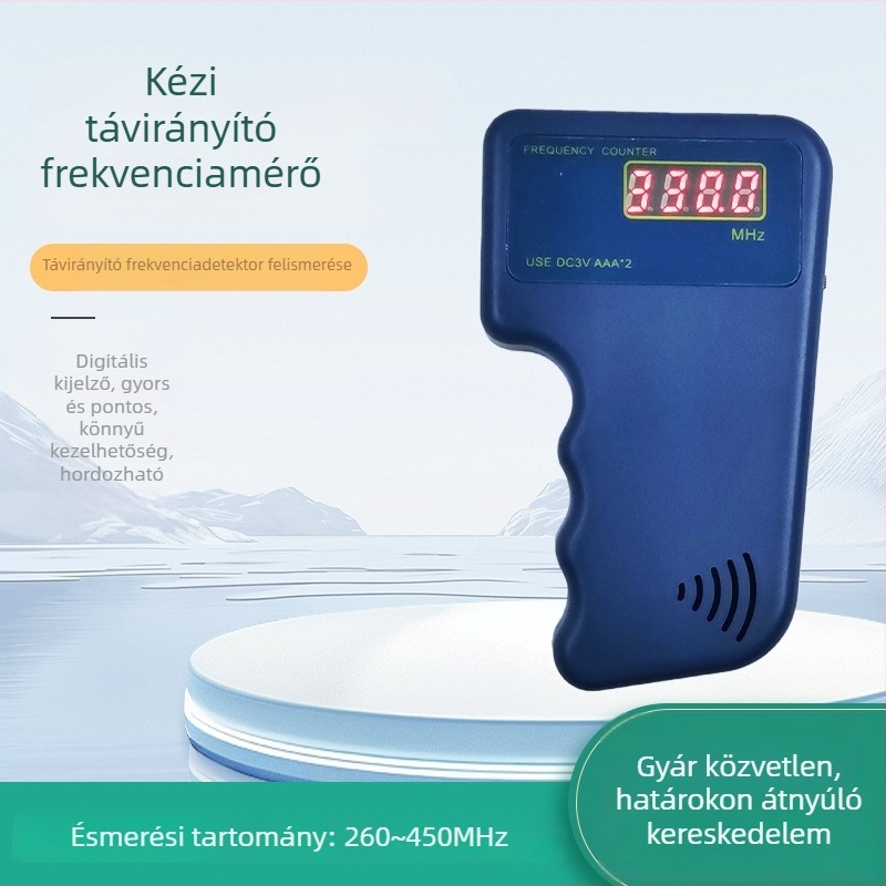 C100C Kézi távirányító frekvenciadetektor – frekvenciamérő és kijelző