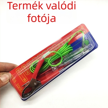Autó feszültségmérő toll LED kijelzővel, áramkör-ellenőrzés, tesztlámpa, többfunkciós