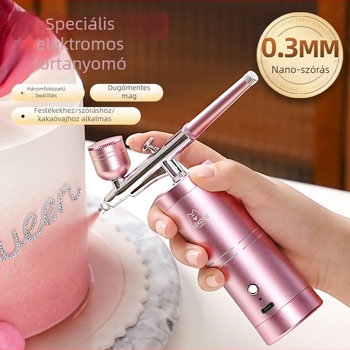 Sütőspraypisztoly Ten Color Life; Márka: Ten Color Life; Eredet: Kína; Kategória: sütőspraypisztoly