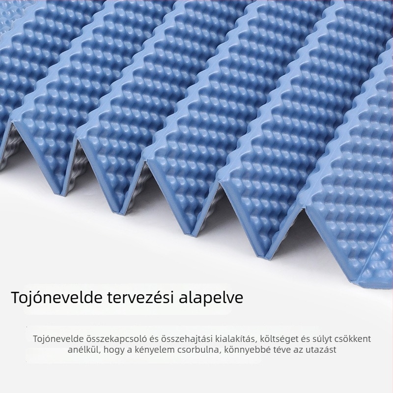 Waterman összecsukható nedvességálló tojásfészek matrac, 1-3 személynek, PVC + XPE hab, 0,4 kg, kültéri piknik matrac