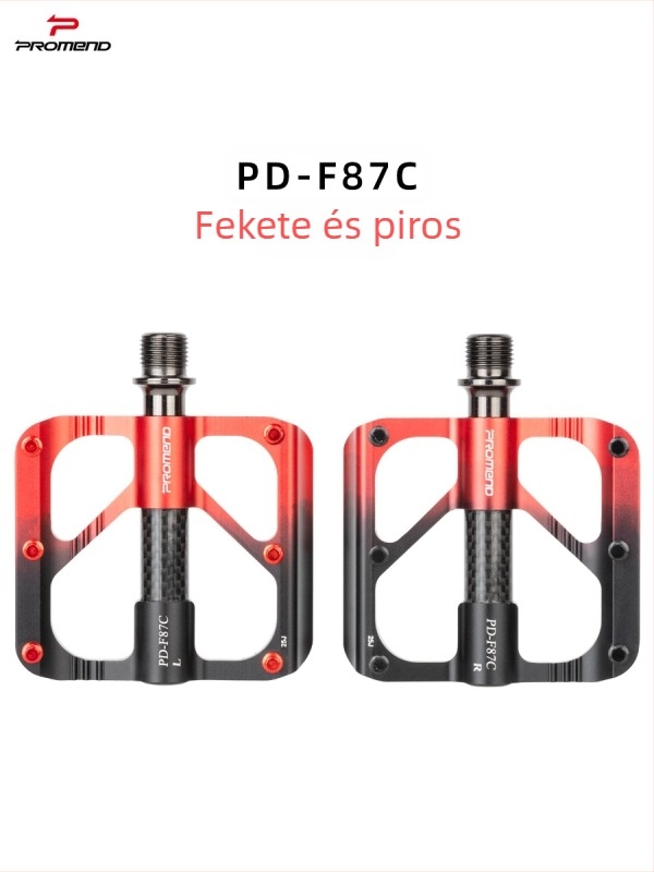 Promend Pd-F87 Alumínium ötvözetű ultra-könnyű összecsukható pedálok mountain-road kerékpárokhoz Cr-Mo tengellyel