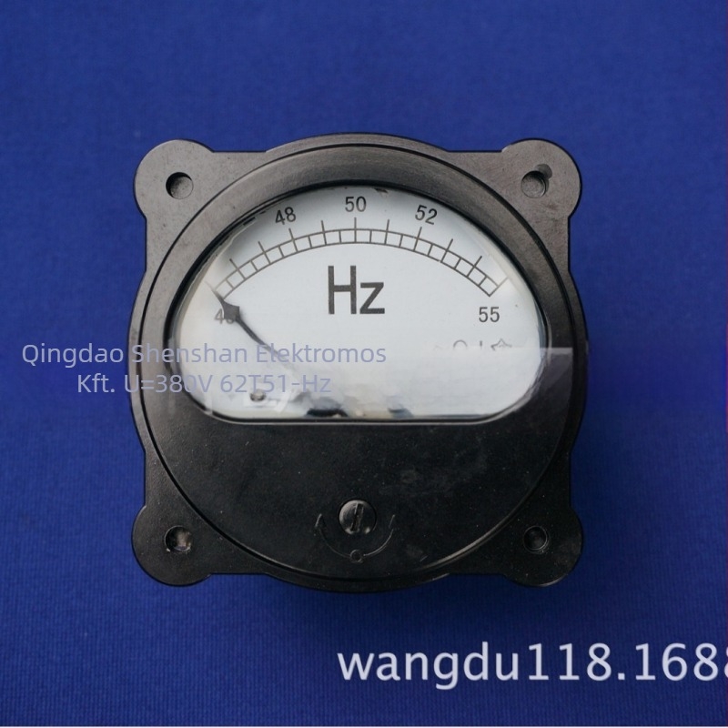 Frekvenciamérő, modell 62T51, Shanghai Xinpu gyártó, bemeneti jel amplitúdója: 1