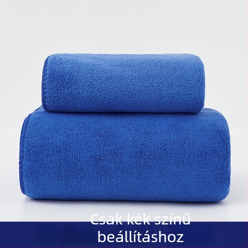 Fodrászszalon törölköző mikroszálas, vastagított, kiváló nedvszívó képesség, 100 g, egyszerű szövés, logóval történő testreszabás, arctisztító törölköző