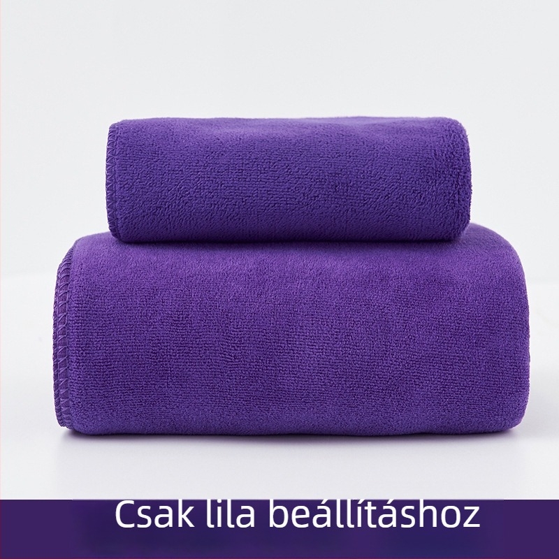 Fodrászszalon törölköző mikroszálas, vastagított, kiváló nedvszívó képesség, 100 g, egyszerű szövés, logóval történő testreszabás, arctisztító törölköző