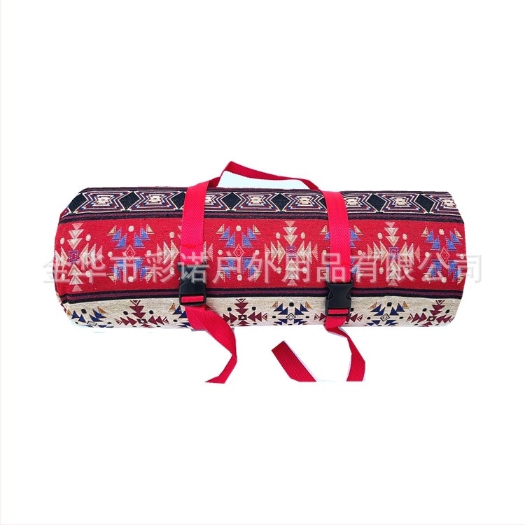 SweetTrip Vastagított piknik matrac kempinghez és a strandra - nedvességálló, pamut szálak által színzett anyag, 2000 g, modell ds121212, több személyes használatra