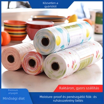 Konyhai fiók alátét (Műanyag, Virágmintás, Négyzetes, Modern Minimalista stílus, Vízálló és nedvességálló)