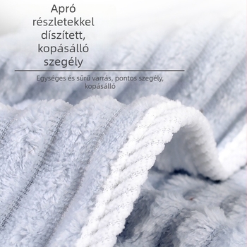 Ziming Korall Velúr Hajszárító Sapka, Vastagított, Magas Nedvszívó Képesség, Gyors Száradás, Háztartási Használatra