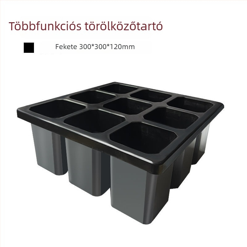 Falihoz szerelt törölközőtartó és tároló szekrény autómosó és szépségszalon számára, műanyag