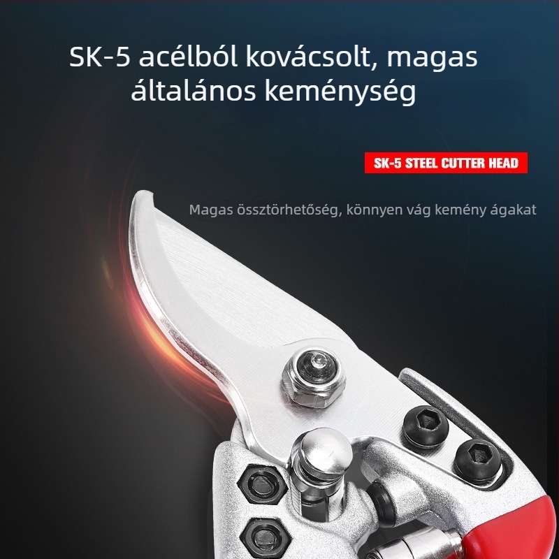 Masterpiece kerti metszőolló – SK5 pengével, erőfeszítést kímélő kialakítás, multifunkcionális gyümölcsfákhoz