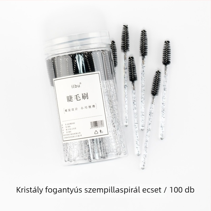Ilbu Szempilla kefé/ fésű – műszálas sörték, műanyag nyél, dobozos csomagolás, 1 darab