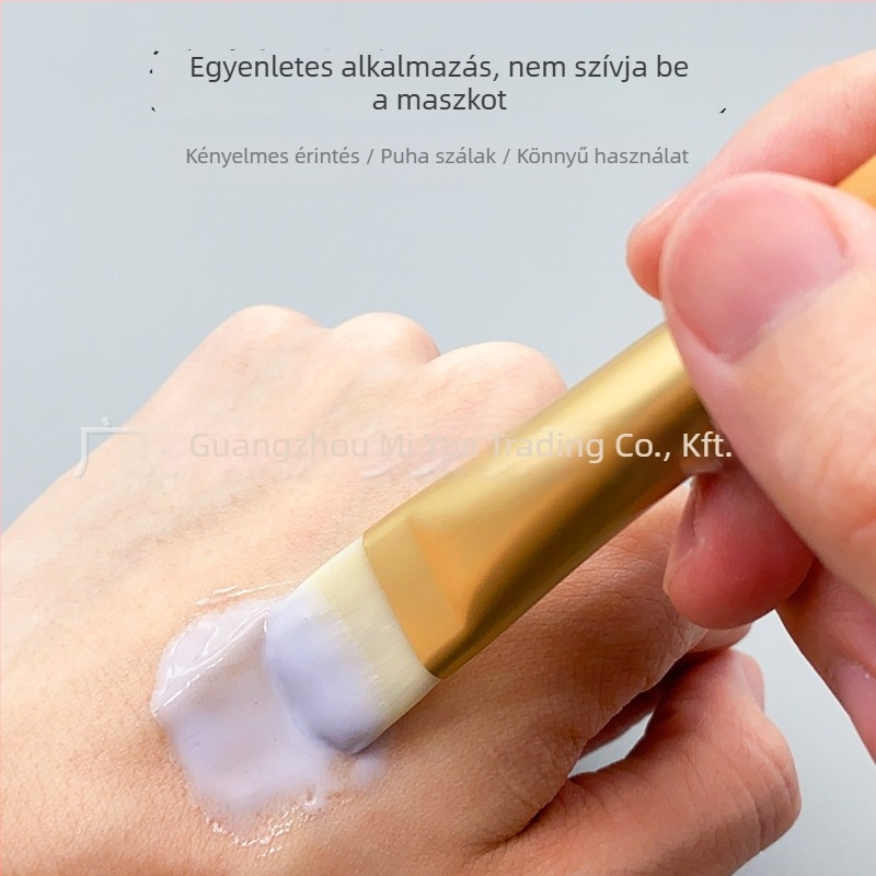 Arcmaszk ecset lágy sörtékkel – spa hidroterapia, agyagmaszk felviteléhez, teljes ecsetkészlet