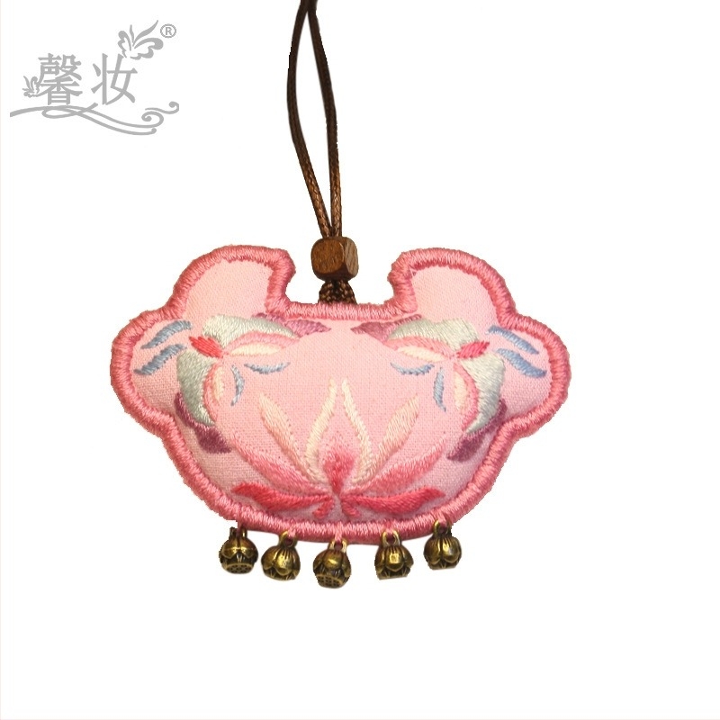 Keresztszemes hímzőkészlet — etnikus stílus, pamut anyag, virágmintás, Suzhou hímzés (Etnikus stílus; pamut anyag; virág mintázat; Suzhou hímzés)