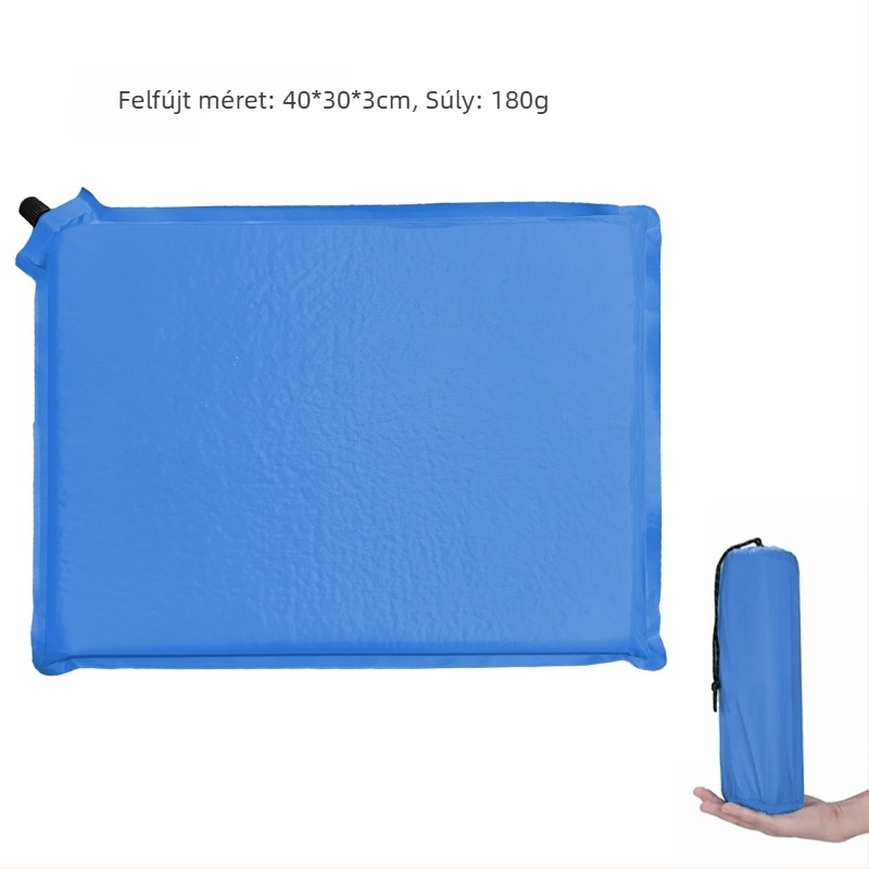Kültéri felfújható ülőpárna 40d nylon TPU szövettel, 174 g, modell BT-AP07, 1–2 személyre