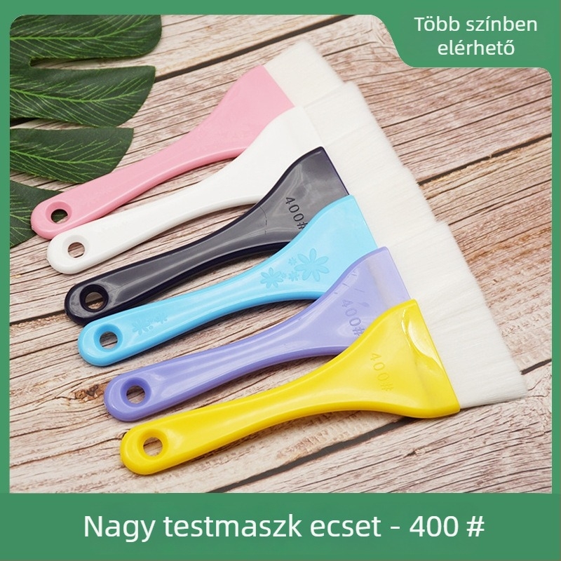Arcmaszk és testmaszkhoz használható ecset, mikroszálas sűrűségű, professzionális szalon használatra