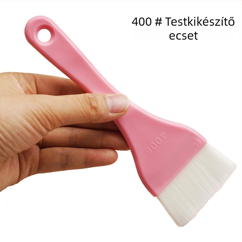 Arcmaszk és testmaszkhoz használható ecset, mikroszálas sűrűségű, professzionális szalon használatra