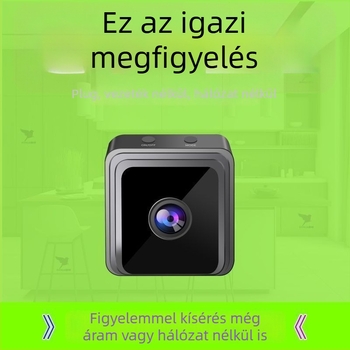 CMOS vezeték nélküli biztonsági kamera beltéri és kültéri használatra, Android és iOS kompatibilis