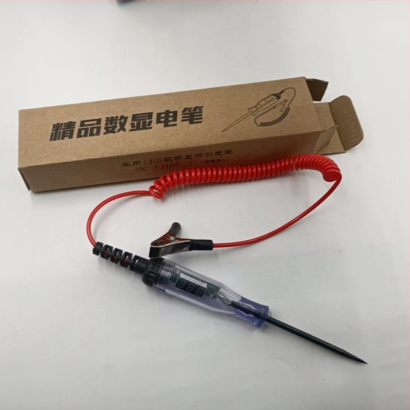 Xingcheng Digitális feszültségmérő toll autókhoz, DC5-110V