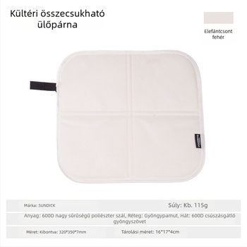Összecsukható kemping matrac hegymászáshoz és túrázáshoz, nedvességálló, vízálló, hőszigetelő és kopásálló.