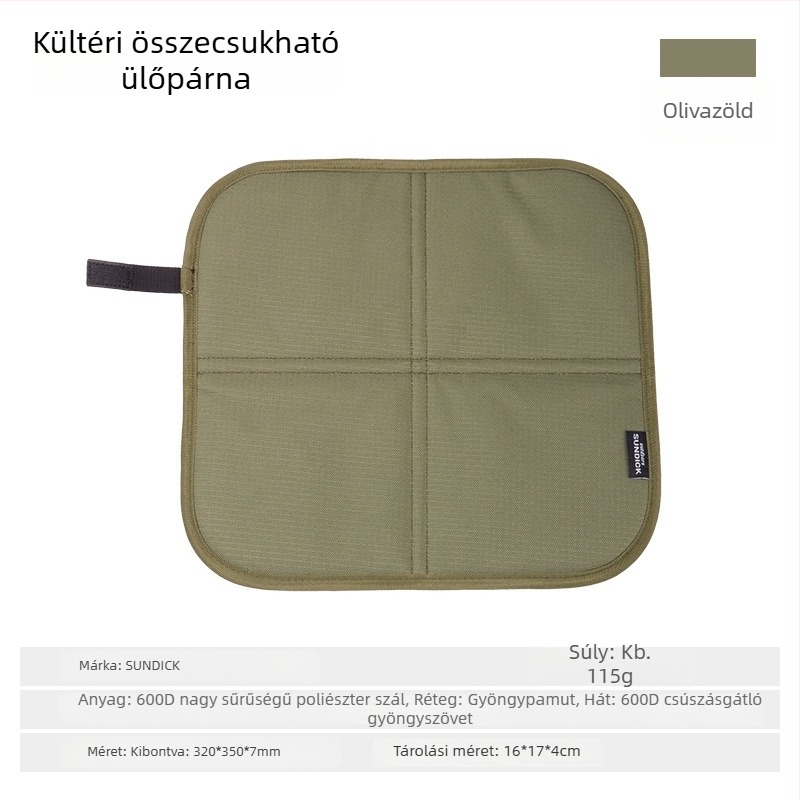 Összecsukható kemping matrac hegymászáshoz és túrázáshoz, nedvességálló, vízálló, hőszigetelő és kopásálló.