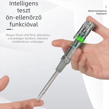 Kétfunkciós intelligens élő/semleges vezeték teszter törésdetektálással | Tápfeszültség-tartomány 12–250 V | Márka One fmvp | Engedélyezett magánmárka