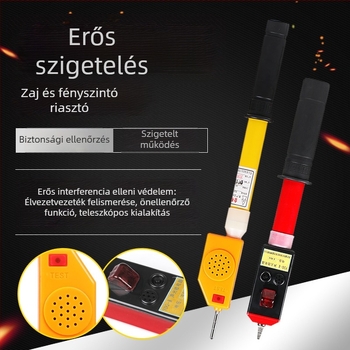 CHKL akusztikus-optikai 10kV nagyfeszültségű elektroszkóp teleszkópos mérőfejjel