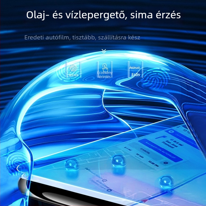 BYD Seagull Központi Konzol és Navigációs Kijelzővédő Üveg – Edzett üveg, Anti-ujjlenyomat, Egyesített védelem, Univerzális illeszkedés, Modellek 23-25