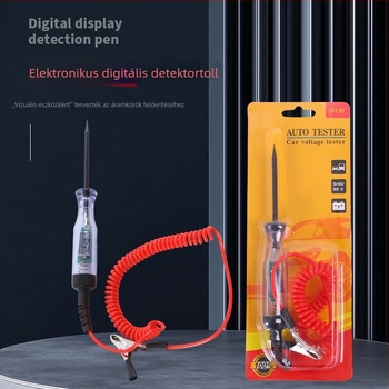 Digitális kijelzővel rendelkező feszültségmérő toll (5V–120V) – Magas precizitás