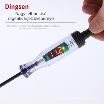 Digitális kijelzővel rendelkező feszültségmérő toll (5V–120V) – Magas precizitás