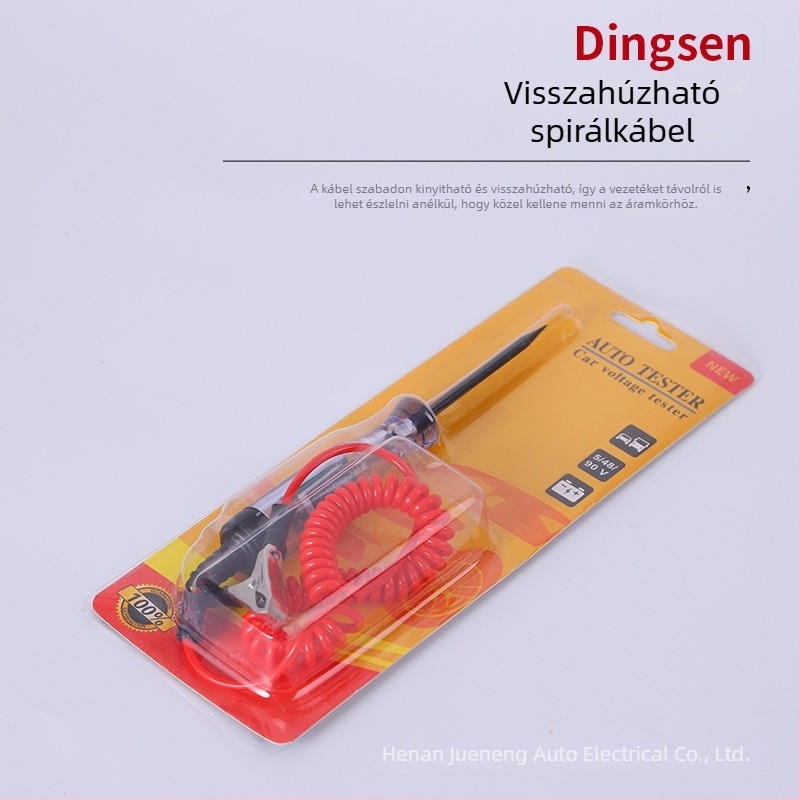 Digitális kijelzővel rendelkező feszültségmérő toll (5V–120V) – Magas precizitás