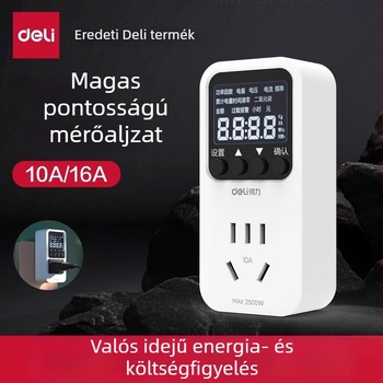 Klímaberendezéshez tartozó teljesítménymérő – energiafogyasztás-monitor, fogyasztás-tesztelő, elektromos mérő, Márka: Effective