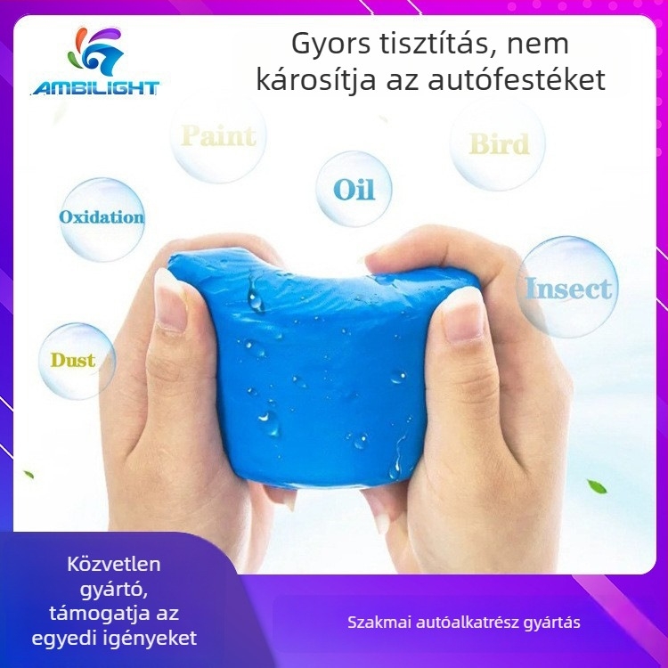 Autómosó agyag, Brilliance/ae márka, szilárd alakban, anyag: autómosó agyag; változat: autómosó agyag