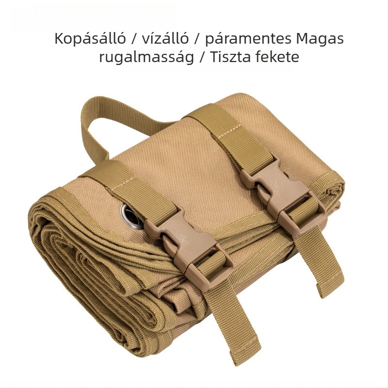Piknik matrac, kültéri, 600D Oxford szövet, vízálló és nedvességálló, csúszásmentes felület, modell 600-02, 1–2 személy számára
