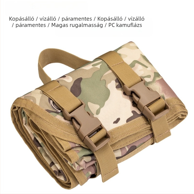 Piknik matrac, kültéri, 600D Oxford szövet, vízálló és nedvességálló, csúszásmentes felület, modell 600-02, 1–2 személy számára