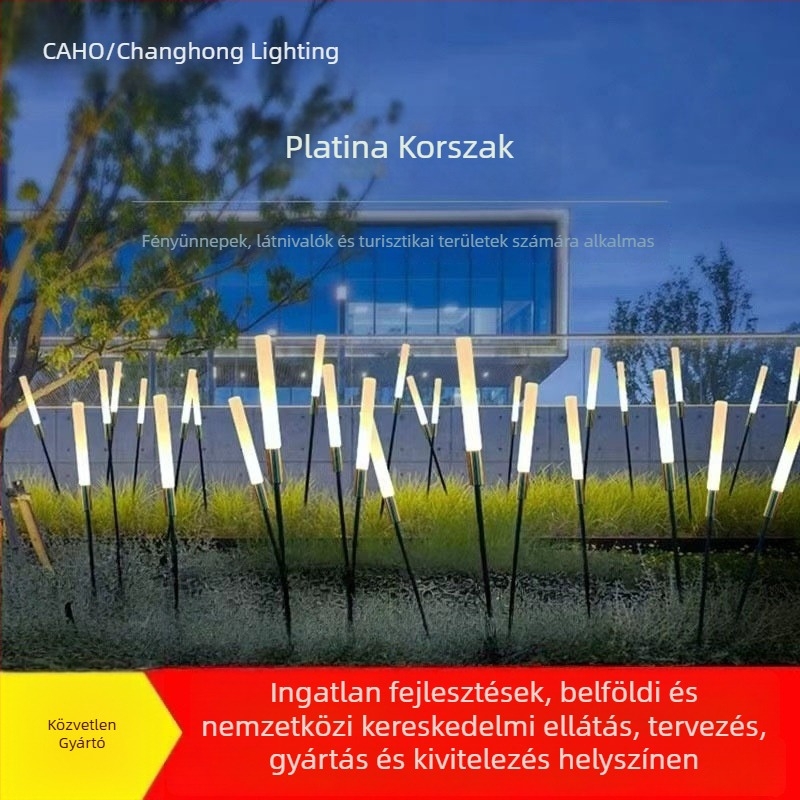 Kültéri LED tájvilágítás – napelemes (IP65; LED; 400 W; 36 V; 6–12 h)