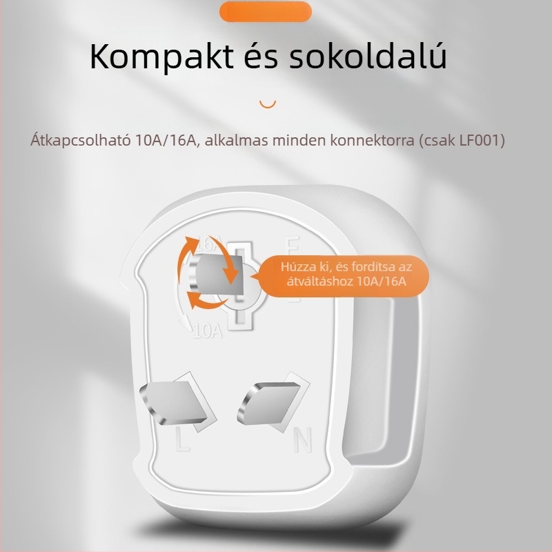 Fázisdetektor és konnektor-tesztelő Kawashu LF-001 (Fázisdetektálás; Konnektor-tesztelés; Polaritás; Szivárgás; Földelés)