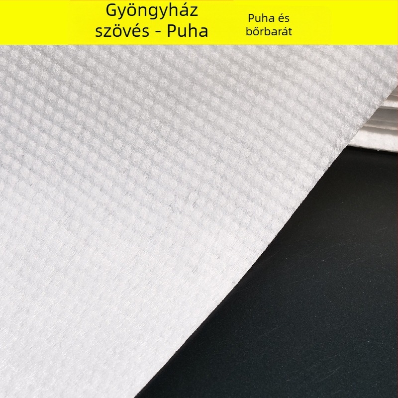 Egyszer használatos lábápoló törölköző – nem szövött anyag, 57×27 cm, közepes vastagság, kiváló nedvszívó