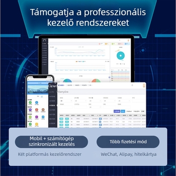 4P egyfázisú sínre szerelt intelligens mérő bérleményekhez RS485-szal, többfunkciós energiamérő