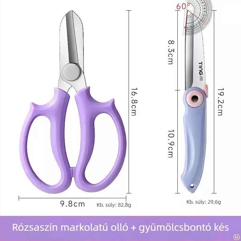 Kiemelkedően erős kerti metszőolló, vágáshoz és virágkötészethez – Többfunkciós virágvágó olló