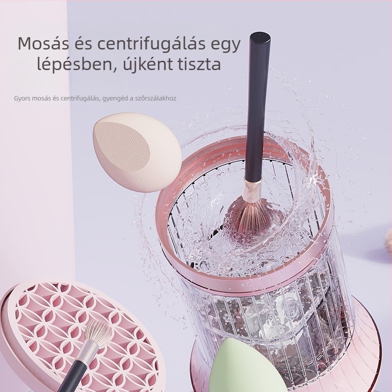 Multifunkcionális sminkecset tisztító mosási és szárítási funkcióval, BC10 • 567 g • 1