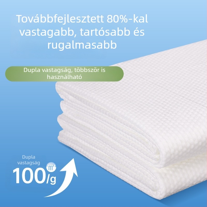 Egyszer használatos, vastagított törölköző fodrászszalon számára, a haj mosásához és szárításához
